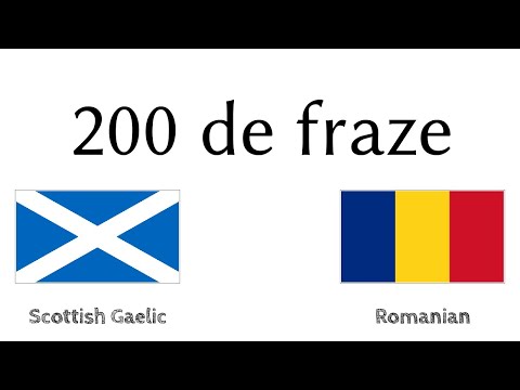 200 de fraze - Scoţiană (Galică Scoţiană) - Română