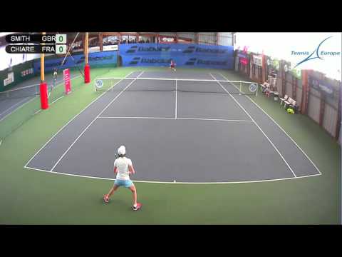 SMITH (GBR) vs CHIARELLO (FRA)- Open Super 12 Auray Tennis