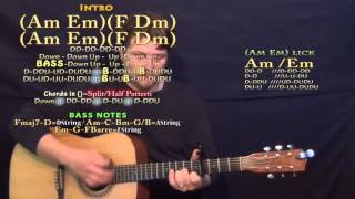 Girls Just Wanna Have Fun (Madi Davis) Guitar Lesson Chord Chart - Capo 4th