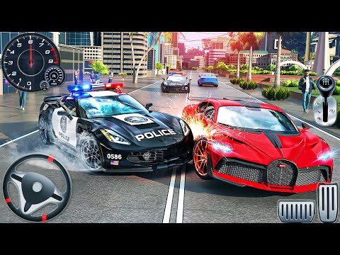 Cop Car Chase Multi-Storey Simulator - Real Police Cars Driving 3D - Android GamePlay