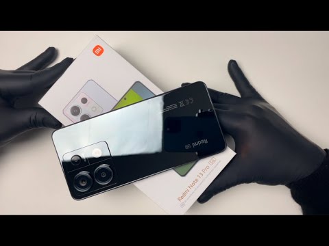 Xiaomi Redmi Note 13 Pro 5G Midnight Black Unboxing | ASMR