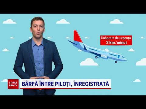 Anchetă după o discuție între doi piloți care vorbeau despre aterizarea prea rapidă a unui coleg