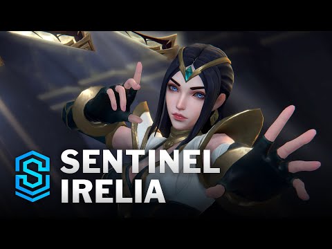 Sentinel Irelia Wild Rift Skin Spotlight