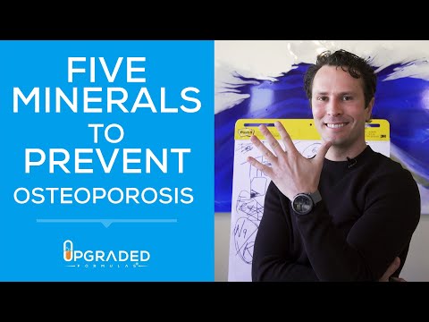 The Top FIVE Minerals To PREVENT Osteoporosis