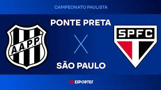Ponte Preta 1 x 2 São Paulo - 15/02/2026 - Paulistão