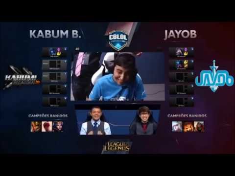 Yetz cantando nos picks e bans - CBLOL 2015