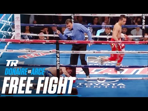 Nonito Donaire vs Jorge Arce | ON THIS DAY FREE FIGHT | Donaire's Amazing 1 Punch KO