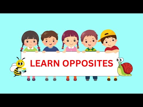 Opposites for Kids | Fun & Easy Learning | Educational Video for Kids