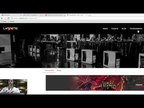 Lan ets 2016 Random League of Legends games with friends