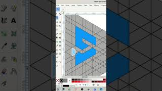 Inkscape tutorial shape builder: create abstract logo #inkscape #logo #design #tutorial #inspiration