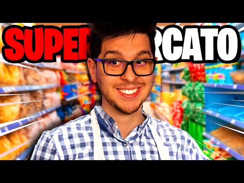 KENDAL LAVORA IN UN SUPERMERCATO - Supermarket Simulator EP.1