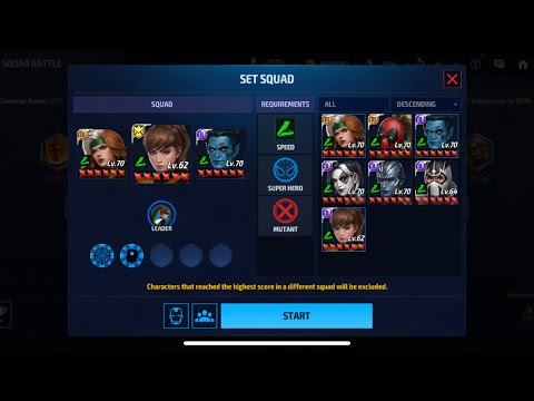 [SQUAD BATTLE] - Rogue T3 - Speed Super Hero Mutant Gameplay - Vibranium League [CTP RAGE]