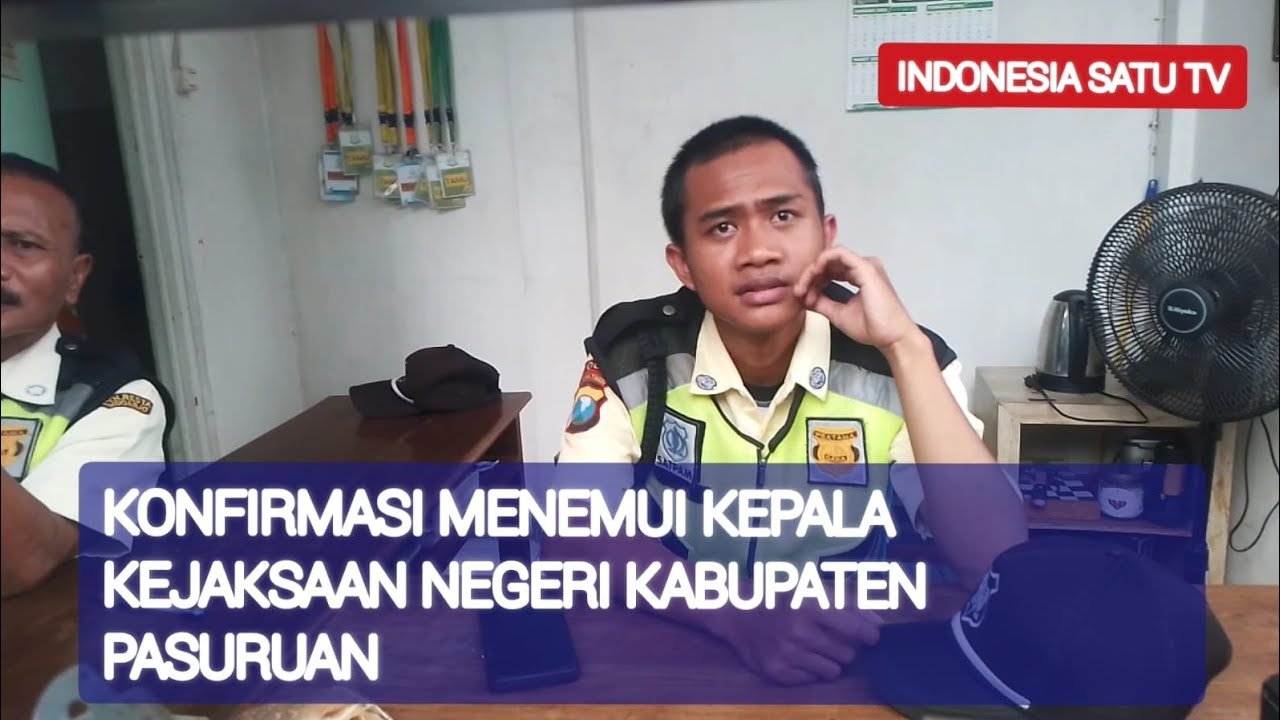 Konfirmasi Menemui Kajari Kabupaten Pasuruan