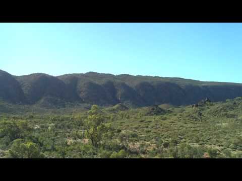 Amy at Corroboree Rock 'Window'