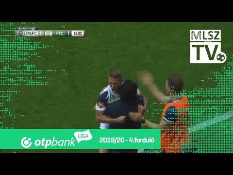 Sós Bence gólja a Puskás Akadémia FC – Ferencvárosi TC mérkőzésen