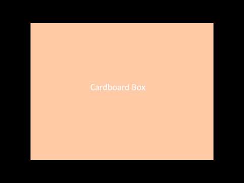 Cardboard Box - Emma & Katie