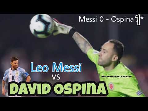 David Ospina vs Leo Messi । David Ospina 1 - Leo Messi 0 । Colombia vs Argentina....9th June 2021
