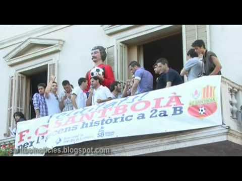 El Futbol Club Santboià a  segona divisió B