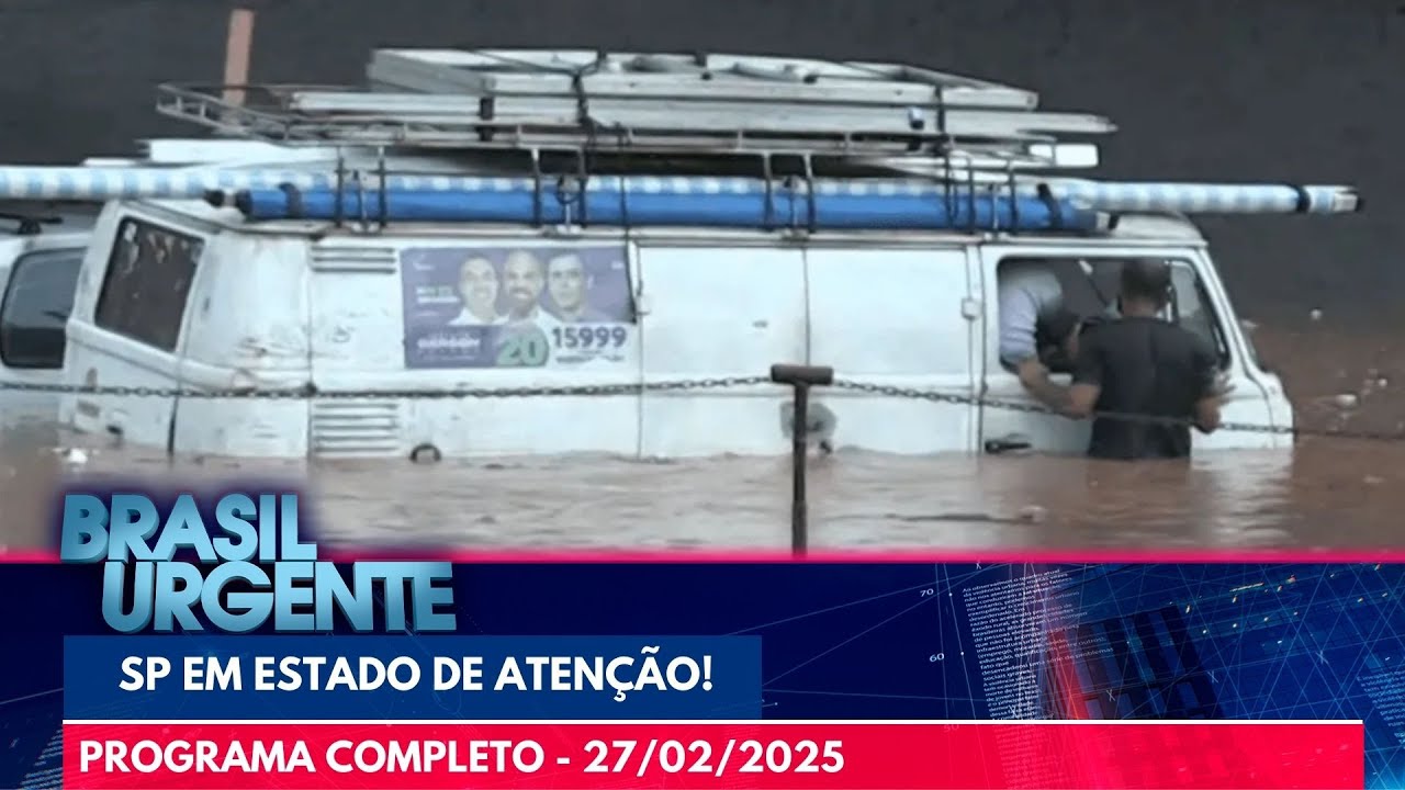[AO VIVO ] BRASIL URGENTE - 27/02/25