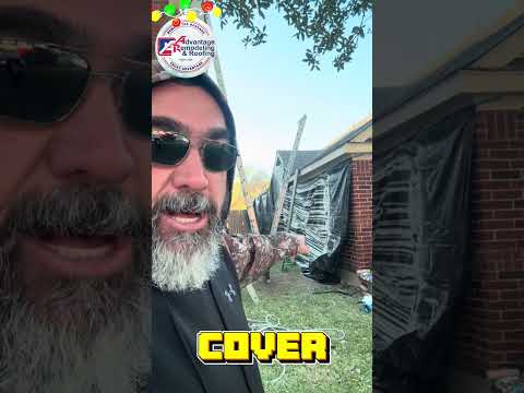 The full siding replacement has been completed in Allen, TX