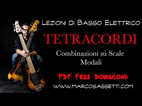 Lezioni di Basso 34 - Tetracordi