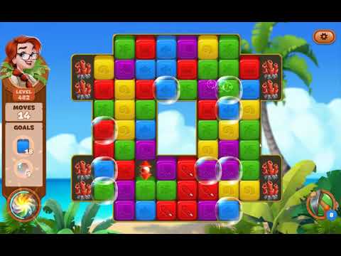 Lost Island Blast Adventure Level 482 NO BOOSTERS  A S GAMING