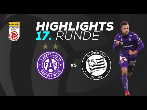 FK Austria Wien - SK Puntigamer Sturm Graz, Matchday 17, ADMIRAL Bundesliga 2025/26