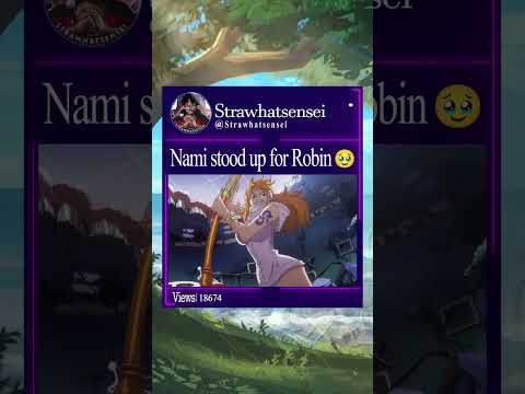 Nami DEFENDS Robin Like a True Sister 💥