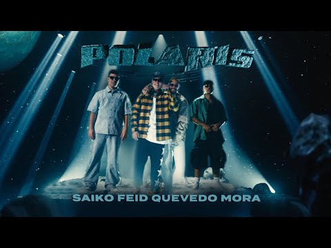 SAIKO, Feid, Quevedo - POLARIS (Remix) ft. Mora (Official Video) | SAKURA