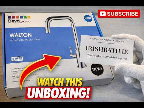 Walton Chrome Mono Kitchen Sink Mixer Tap | Square - Image 2