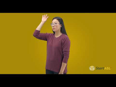 Video thumbnail: How to sign Hair in ASL