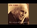 Notre amour - Léo Ferré - Topic Notre amour
