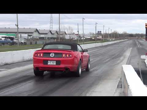 mustang gt 2014 vmp 10 34 @ 134 28 gilles bourbonnais napierville dragway