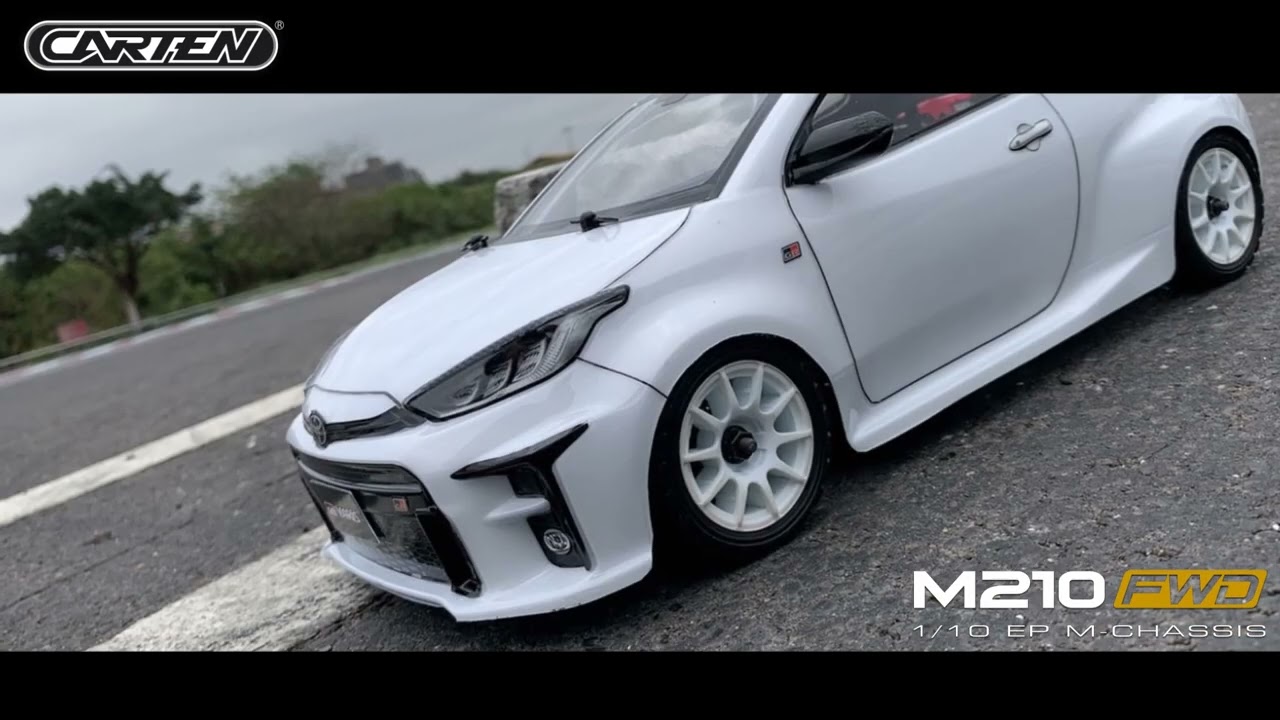 CARTEN M210 FWD 1/10 M-šasi 210 stavebnica
