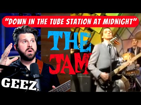 First Time Hearing THE JAM! Bass Teacher REACTS to “Down in the Tube Station at Midnight”