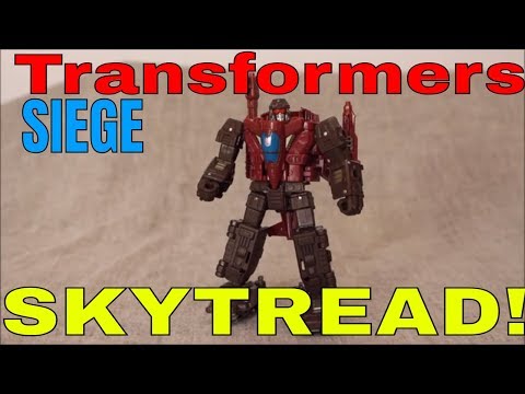 Transformers WFC Siege Skytread (AKA Flywheels) - GotBot True Review NUMBER 490