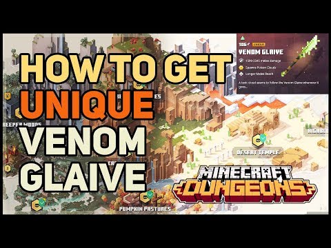 Insane Quest Trick: Unlock Venom Glaive in Minecraft Dungeons!