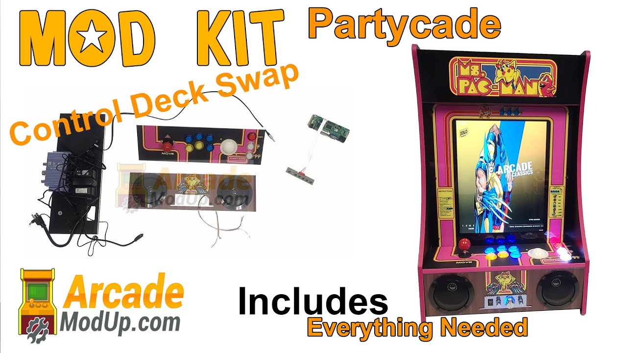 Arcade1Up Partycade Mod Kit