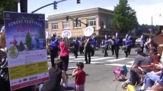 preview picture of video 'Shelton Forest Festival Paul Bunyon Parade 2014'