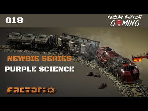Factorio Newbie Series - Adding purple science to our factory