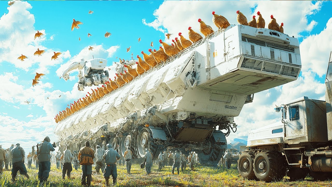 How American Farmers Raise Millions Of Poultry In The Pasture - Chicken Farming 2024