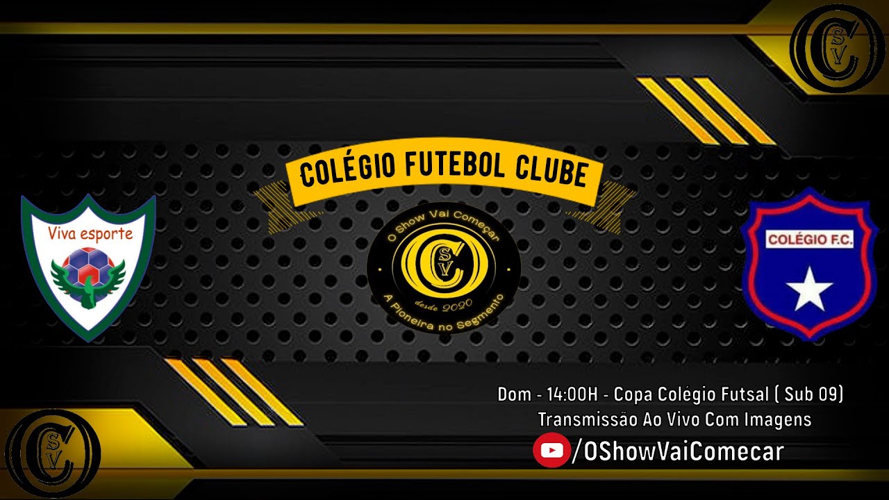 Viva Esporte x ESC Colégio - Sub 9 -  Final Copa Colégio Futsal  AO VIVO COM IMAGENS