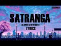 Satranga (Slowed + Reverb) LYRICS | Arijit Singh | Animal | SERENORA