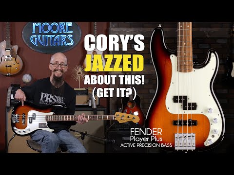 Introducing Fender's Player Plus Active Precision Bass [Cory is jazzed.]
