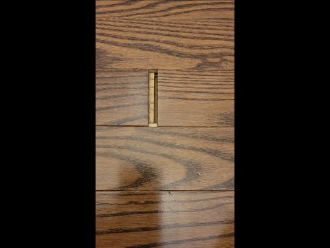 How to Fix Gaps between Hardwood Planks, and make sure they don't come apart again! #shorts