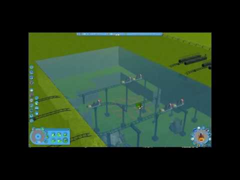 RCT3 - Tutorial  - (TRUE) Rides Under Water (P1)
