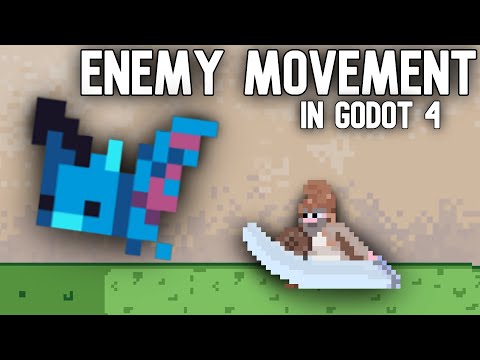 How to Create ENEMY MOVEMENT in Godot 4