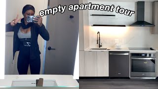 Empty Apartment Tour! ⎜moving vlog + life update