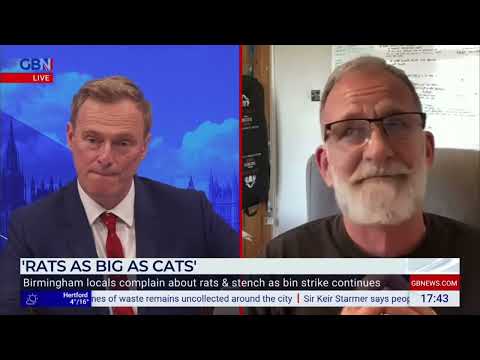GB News - RATS OF BIRMINGHAM in the news with Martin Daubney & Christan Hems of Pest Interceptors