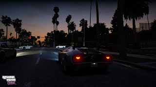 GTA 5 Gameplay Remastered Next Level Graphics NVE With Realistic Street Lights On RTX2060